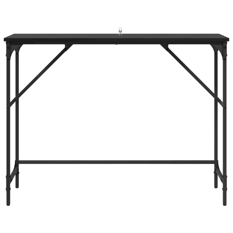 Konsolinis stalas Juodas ąžuolas 100 x 32 x 75 cm