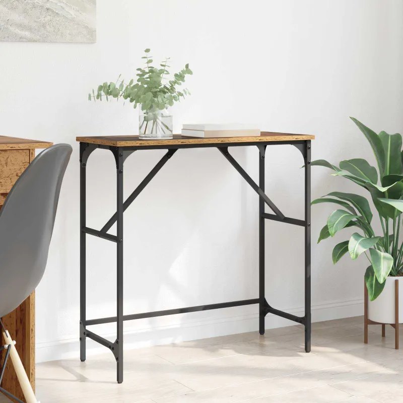 Konsolinis stalas Senas medis 75 x 32 x 75 cm Apdirbta mediena