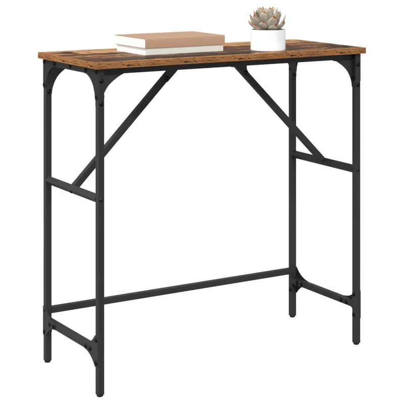 Konsolinis stalas Senas medis 75 x 32 x 75 cm Apdirbta mediena