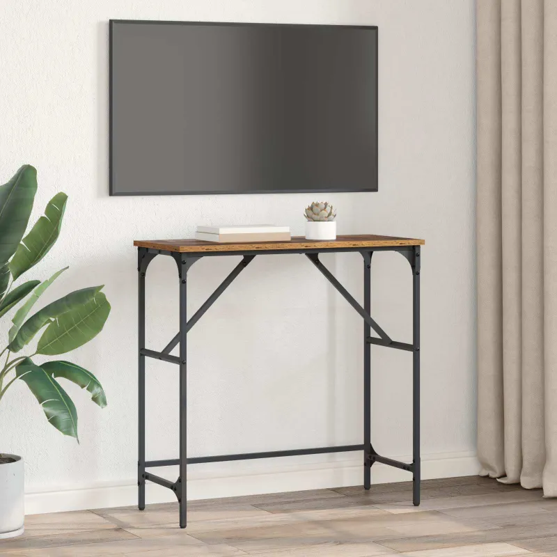 Konsolinis stalas Senas medis 75 x 32 x 75 cm Apdirbta mediena