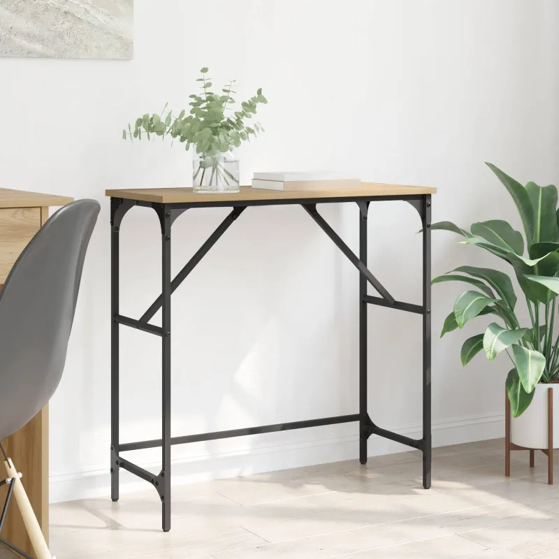 Konsolinis stalas Amatininkų ąžuolas 75 x 32 x 75 cm