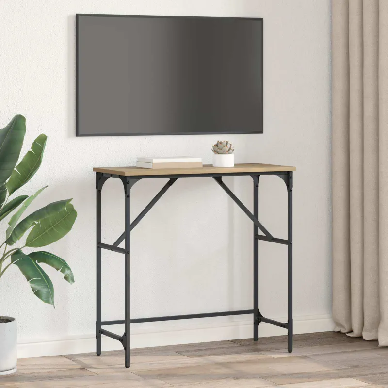Konsolinis stalas Amatininkų ąžuolas 75 x 32 x 75 cm