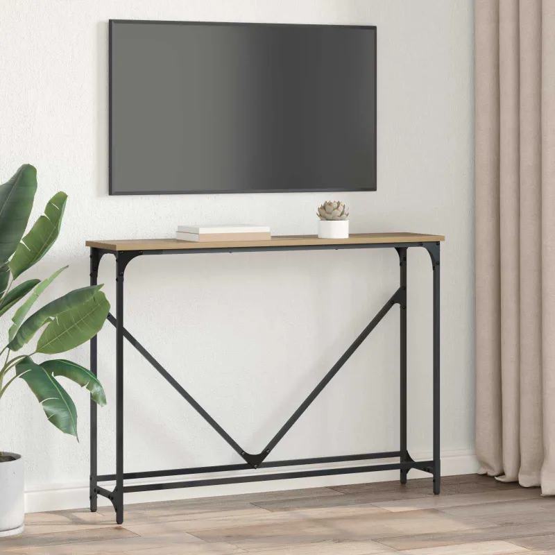 Konsolinis stalas Amatininkų ąžuolas 102 x 23 x 75 cm