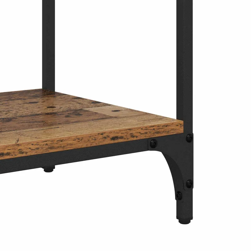 Konsolinis stalas su stalčių Senovinis medis 100 x 34,5 x 75 cm