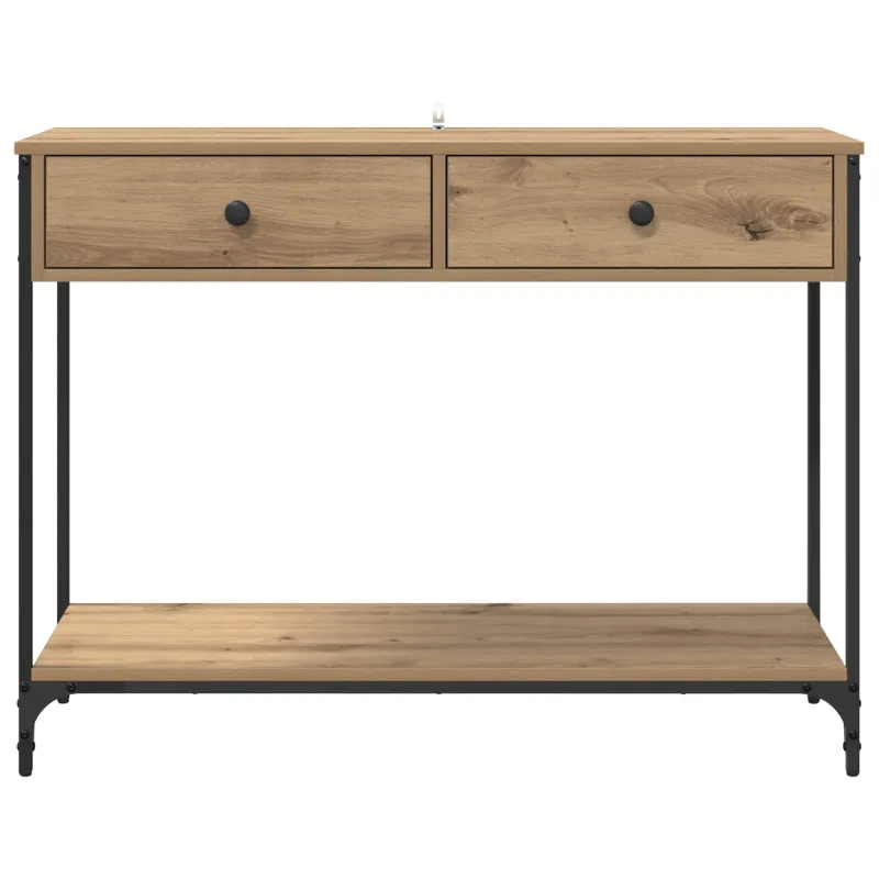 Konsolinis stalas Amatininkų ąžuolas 100 x 34,5 x 75 cm