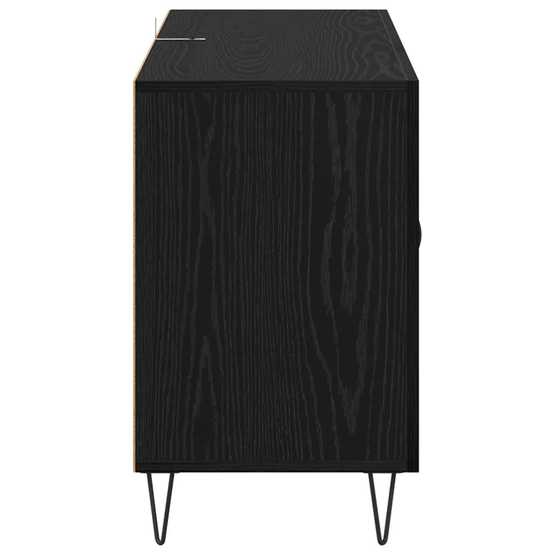Kabalas Juodas ąžuolas 100 x 36 x 60 cm Apdirbta mediena