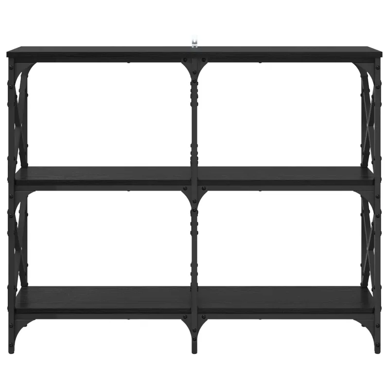 Konsolinis stalas Juodas ąžuolas 100 x 28 x 80,5 cm