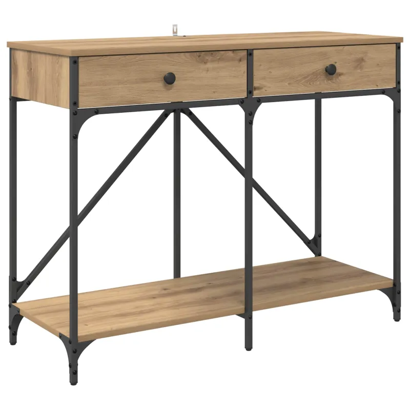 Konsolinis stalas Amatininkų ąžuolas 100 x 39 x 78,5 cm