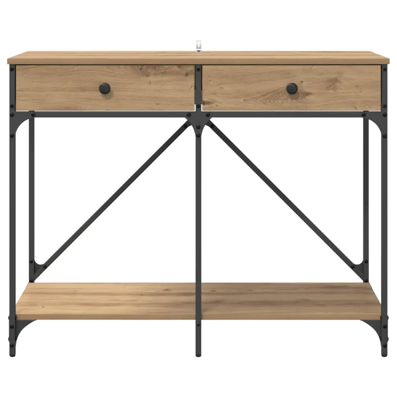 Konsolinis stalas Amatininkų ąžuolas 100 x 39 x 78,5 cm