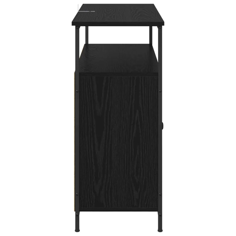 Kabalas Juodas ąžuolas 100 x 35 x 80 cm Apdirbta mediena