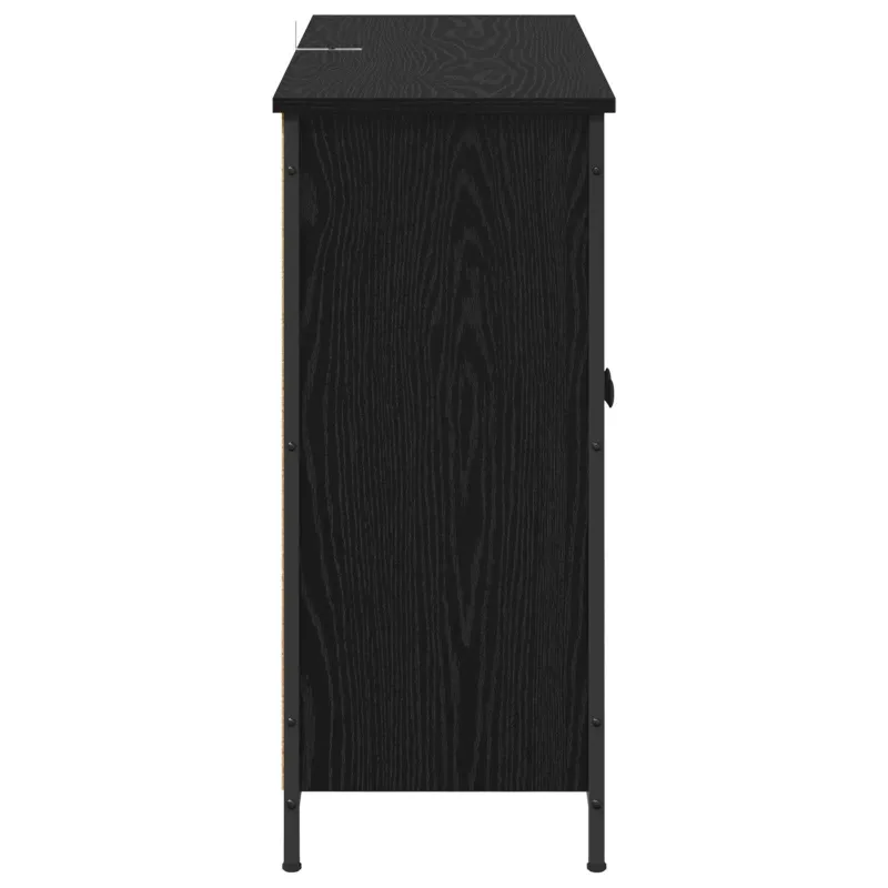 Kabalas Juodas ąžuolas 100 x 33 x 75 cm Apdirbta mediena