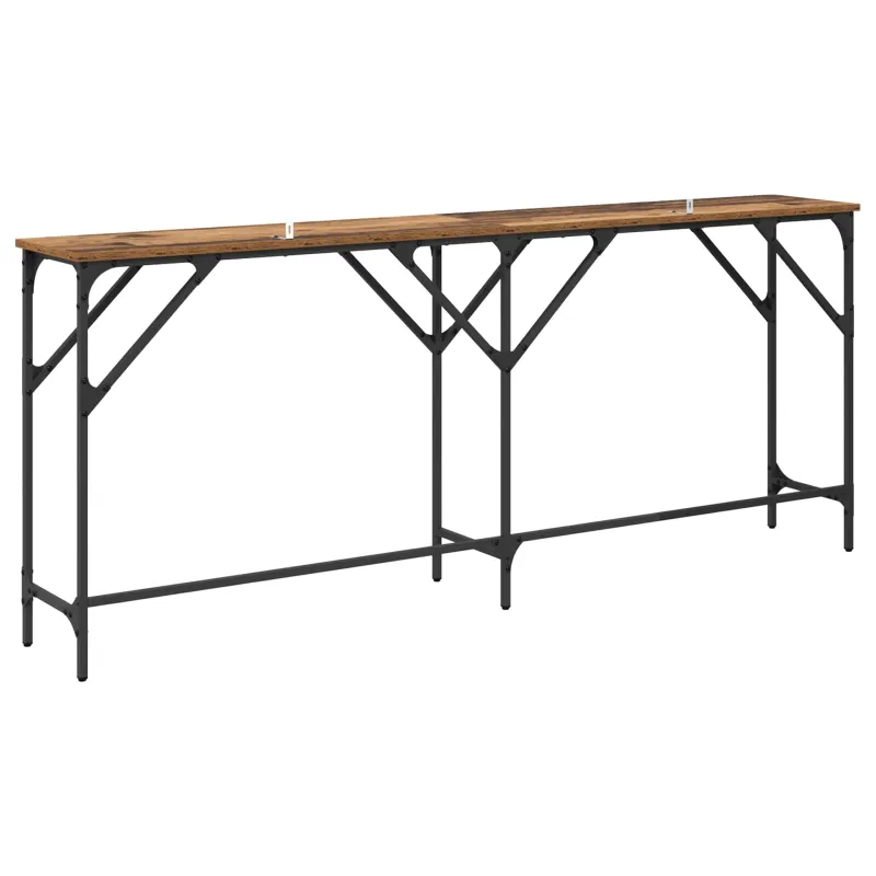 Konsolinis stalas Senovinis medis 180 x 30 x 75 cm