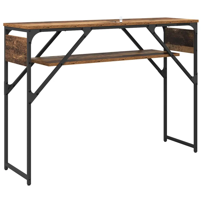KonsolinisStaliukas Senovinis medis 105x30x75cm