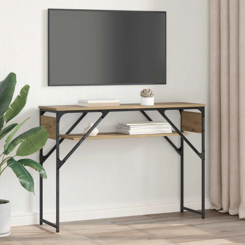 KonsolinisStaliukas Amatininkų ąžuolas 105x30x75cm