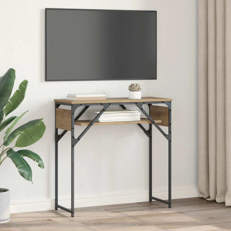 KonsolinisStaliukas Amatininkų ąžuolas 75x30x75cm