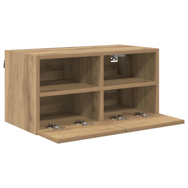 TV sieniniai spintelės 2 pcs Amatininkų ąžuolas 60 x 30 x 30 cm