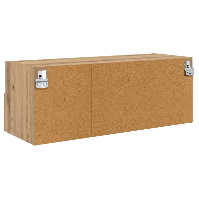TV sieniniai spintelės 2 pcs Amatininkų ąžuolas 80 x 30 x 30 cm