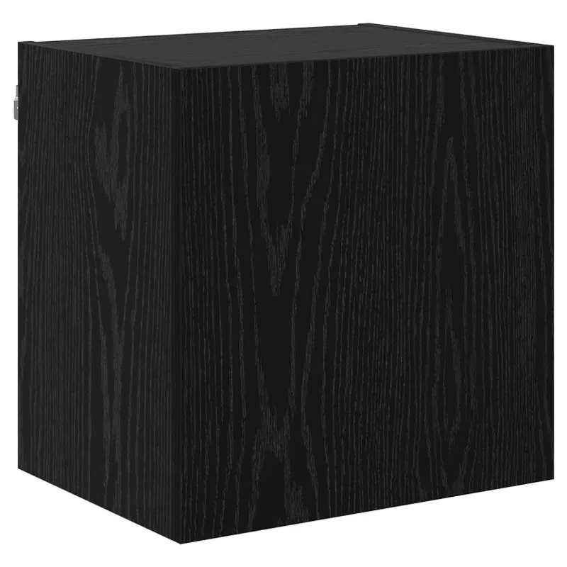 TV sieniniai spintelės 2 pcs Juodas ąžuolas 40,5x30x40cm