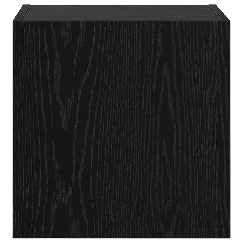 TV sieniniai spintelės 2 pcs Juodas ąžuolas 40,5x30x40cm