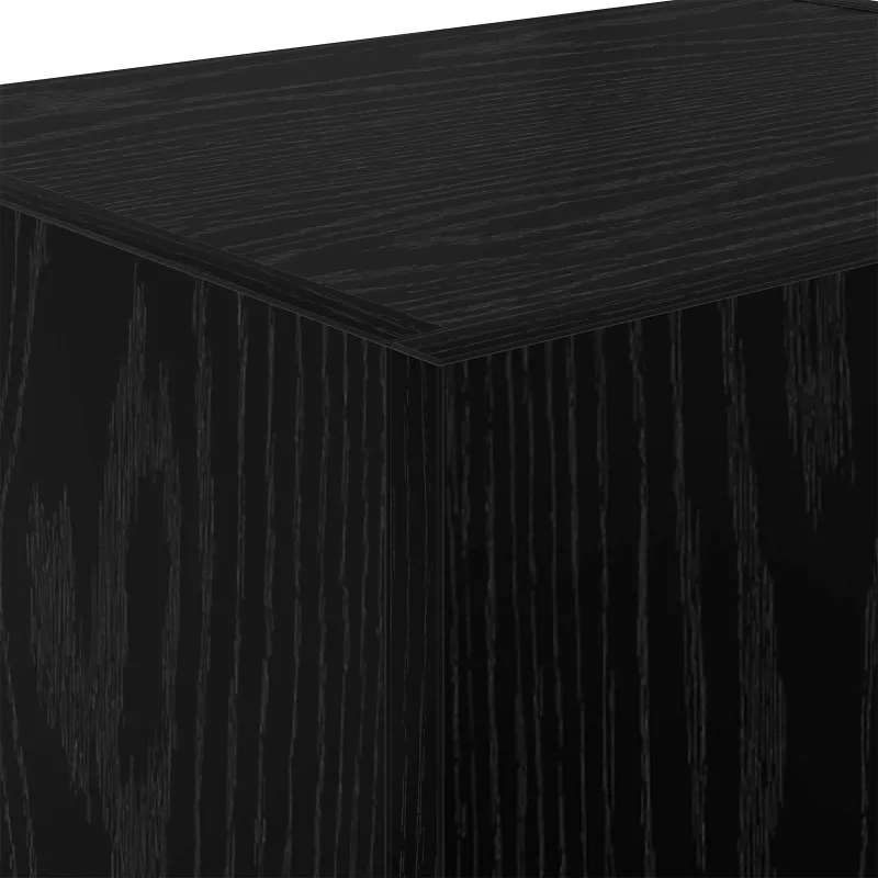 TV sieniniai spintelės 2 pcs Juodas ąžuolas 40,5x30x40cm