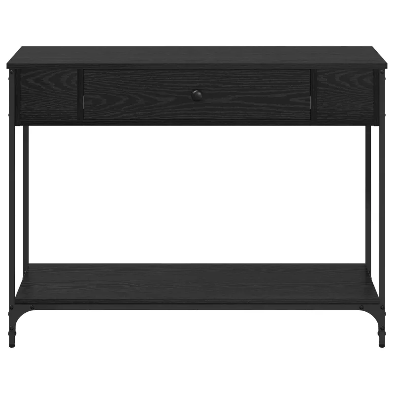 Konsolinis stalas Kita juoda ąžuolo 100 x 34.5 x 75 cm