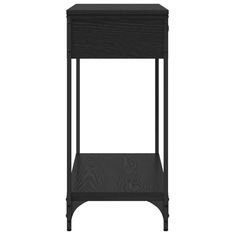 Konsolinis stalas Kita juoda ąžuolo 100 x 34.5 x 75 cm