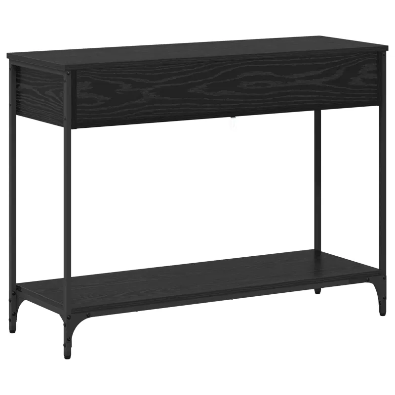 Konsolinis stalas Kita juoda ąžuolo 100 x 34.5 x 75 cm