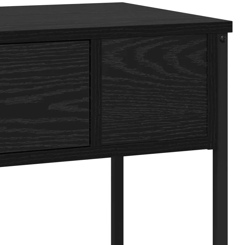 Konsolinis stalas Kita juoda ąžuolo 100 x 34.5 x 75 cm