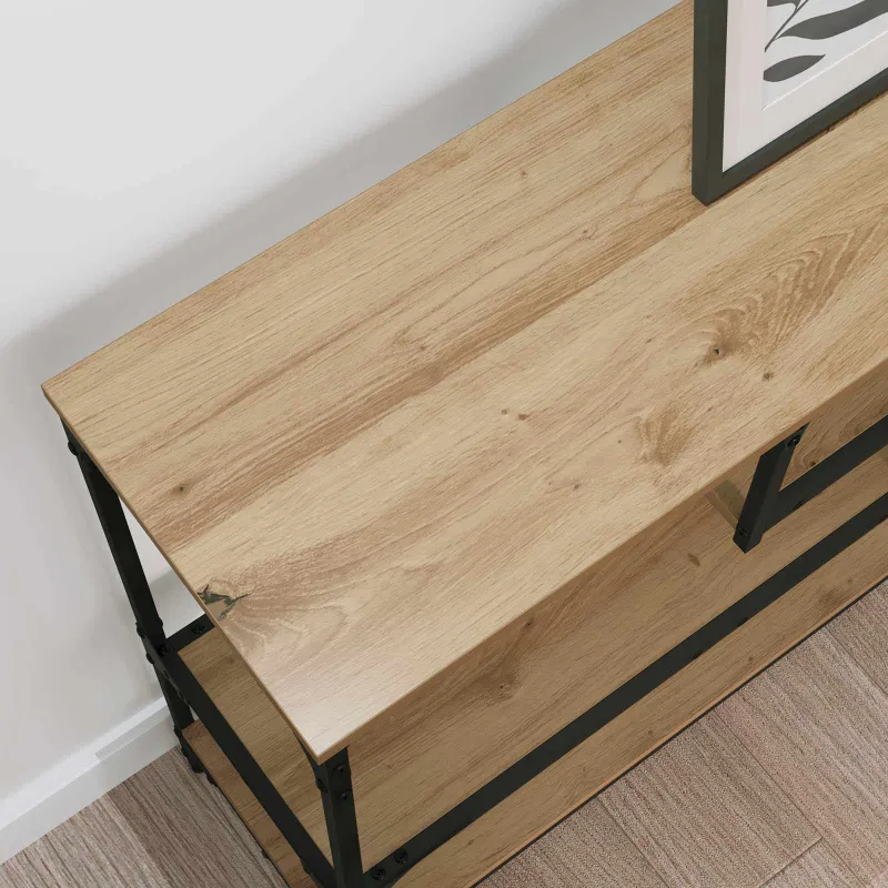 Konsolinis stalas Amatininkų ąžuolas 100 x 30 x 75 cm