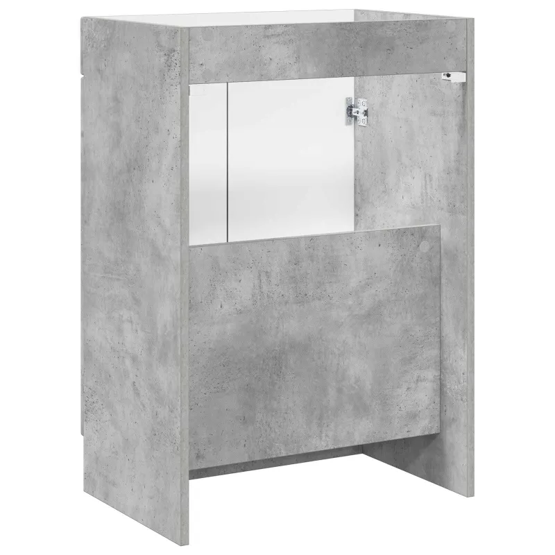 Vonios spintelė po kriaukle Betono pilka 78,5 x 37,5 x 81 cm