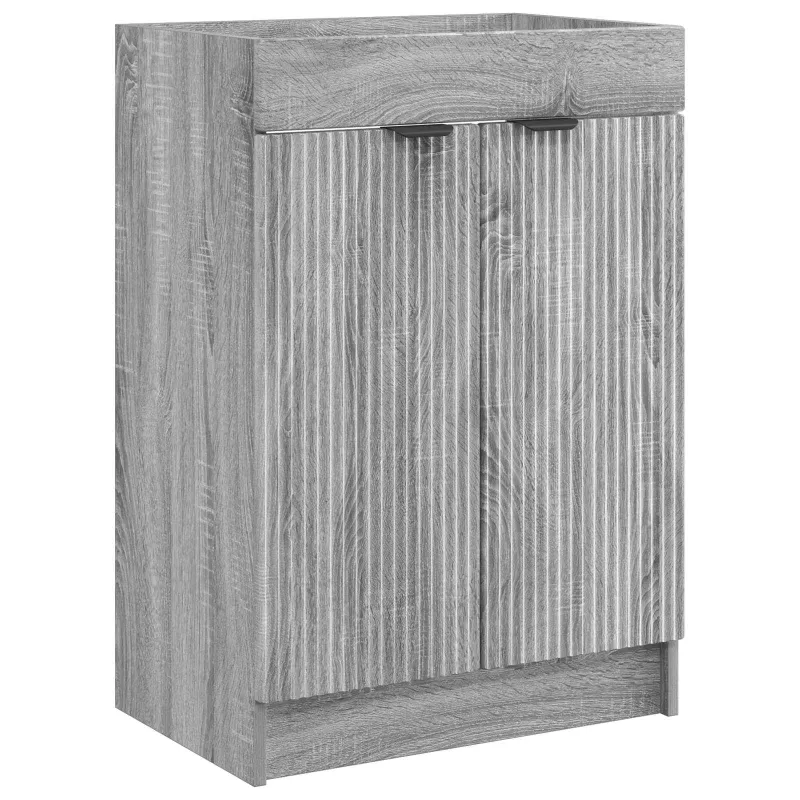 Vonios spintelė po kriaukle Pilka Sonoma 78,5 x 37,5 x 81 cm