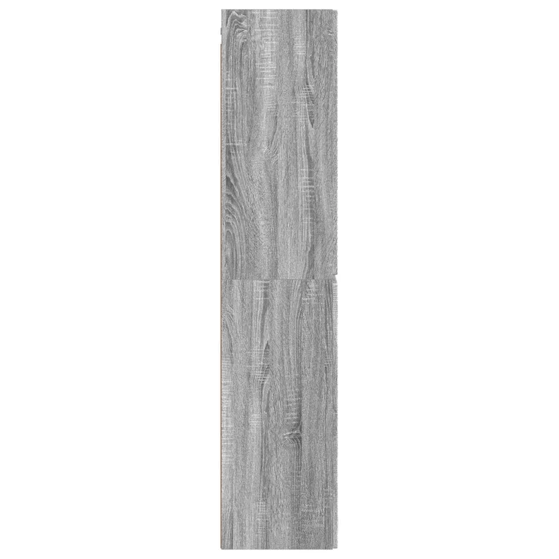 Prisegamas Vonios Spintelė Pilka Sonoma 33 x 34,5 x 160 cm