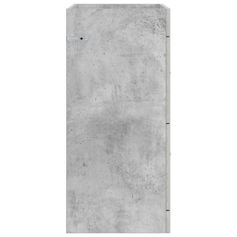 Vonios spintelė po kriaukle Betono pilka 56 x 37,5 x 81 cm