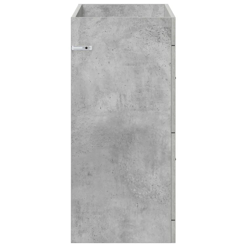 Vonios spintelė po kriaukle Betono pilka 78,5 x 37,5 x 81 cm