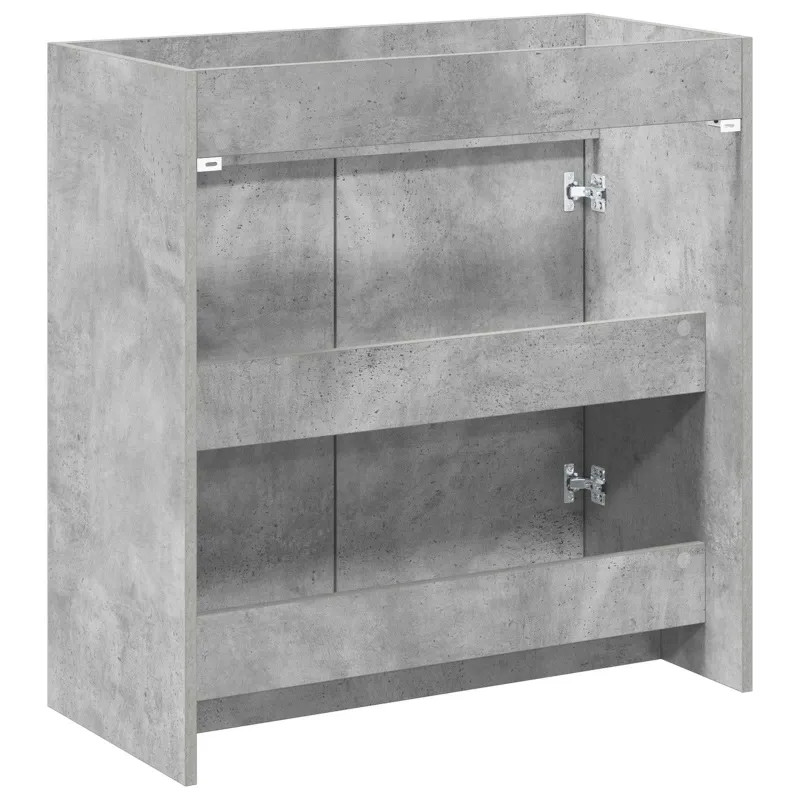 Vonios spintelė po kriaukle Betono pilka 78,5 x 37,5 x 81 cm