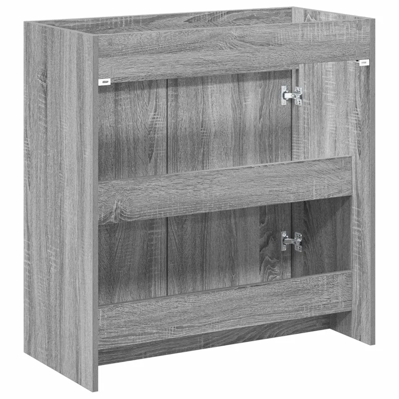 Vonios spintelė po kriaukle Pilka Sonoma 78,5 x 37,5 x 81 cm