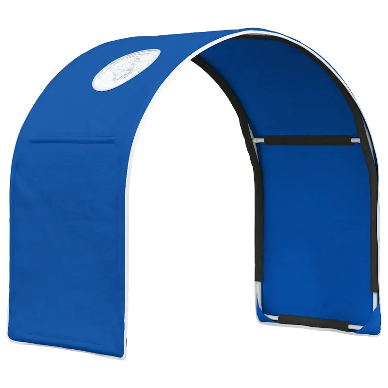 Lovos tunelis 2 pcs Mėlyna 211 x 52,5 x 2 cm Poliesteris