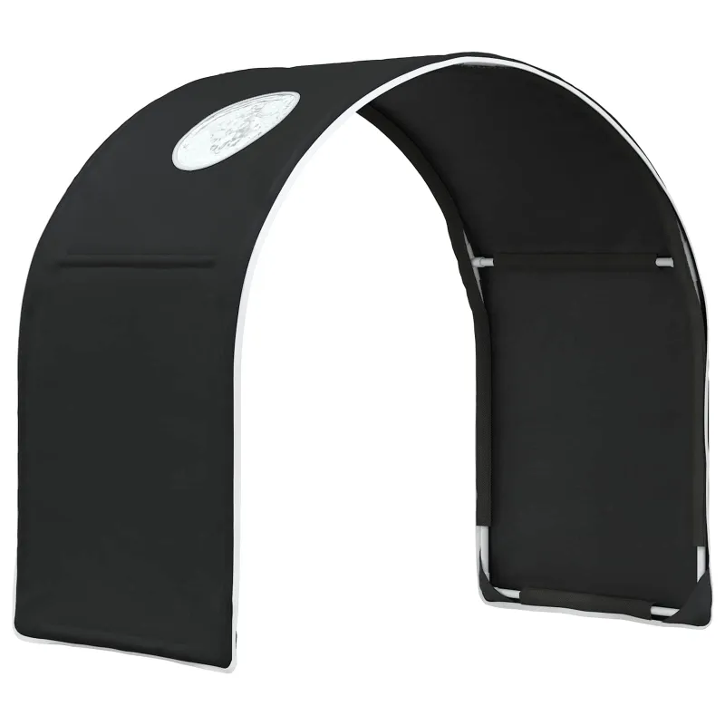 Lovos tunelis 2 pcs Juoda 211 x 52,5 x 2 cm Poliesteris
