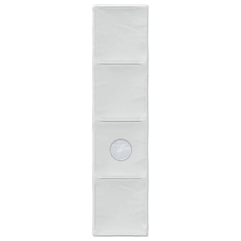 Lovos tunelis 2 pcs Balta 211 x 52,5 x 2 cm Poliesteris
