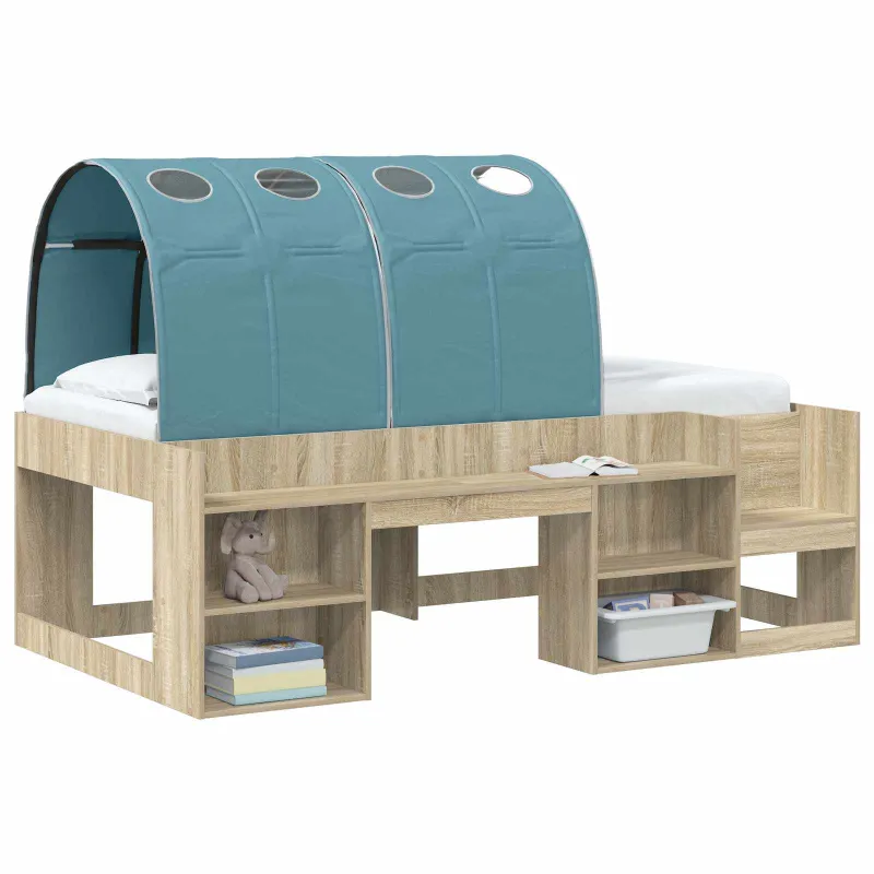 Lovos tunelis 2 pcs Šviesiai mėlyna 211 x 67.5 x 2 cm