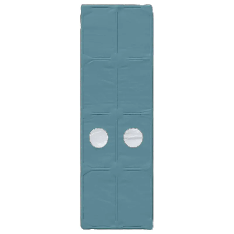 Lovos tunelis 2 pcs Šviesiai mėlyna 211 x 67.5 x 2 cm