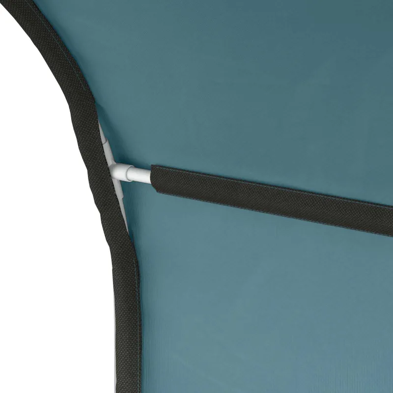 Lovos tunelis 2 pcs Šviesiai mėlyna 211 x 67.5 x 2 cm