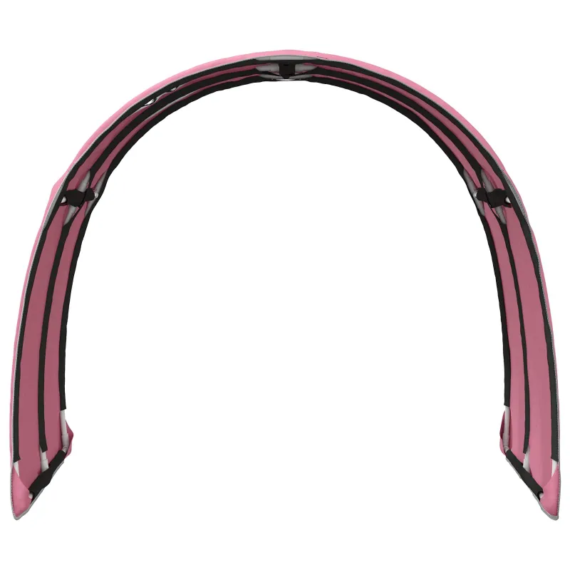 Lovos tunelis 2 pcs Rožinė 211 x 67.5 x 2 cm Poliesteris