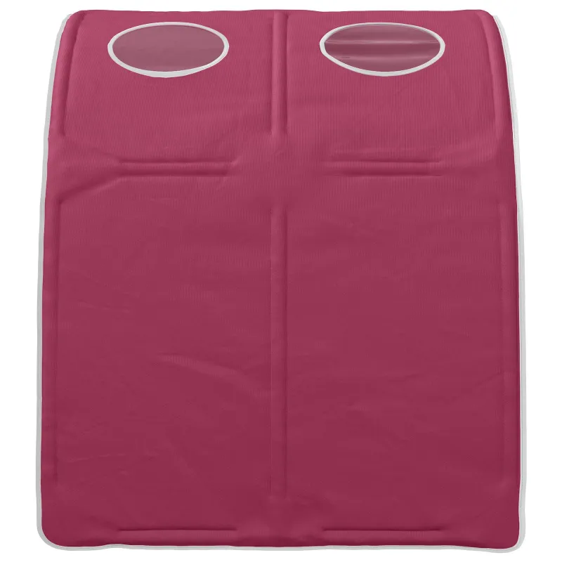 Lovos tunelis 2 pcs Raudona 211 x 67.5 x 2 cm Poliesteris