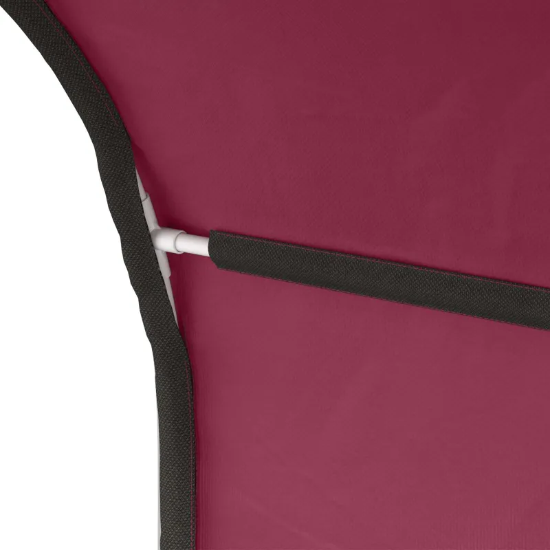 Lovos tunelis 2 pcs Raudona 211 x 67.5 x 2 cm Poliesteris
