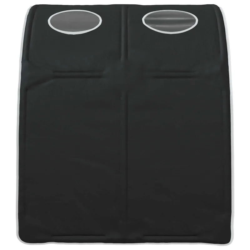 Lovos tunelis 2 pcs Juoda 211 x 67.5 x 2 cm Poliesteris