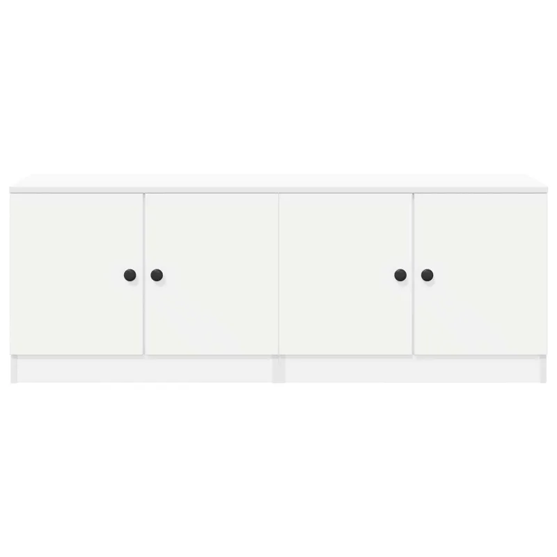 Lovos spintelė 2 pcs Balta 66 x 35 x 48 cm Apdirbta mediena