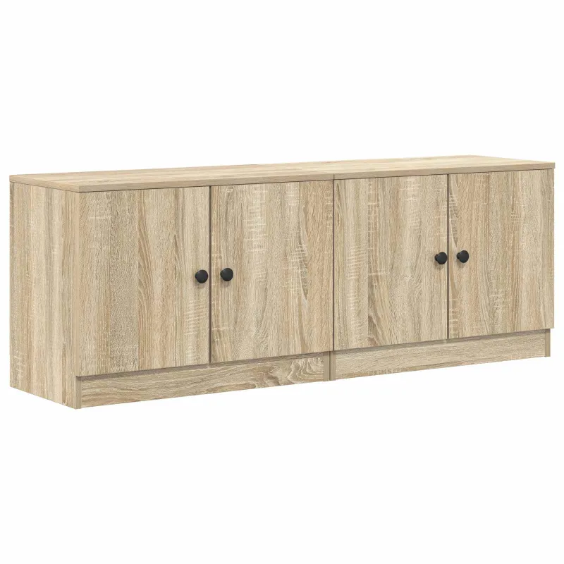 Lovos spintelė 2 pcs Sonoma ąžuolas 66 x 35 x 48 cm