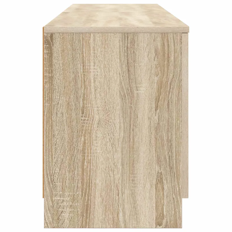Lovos spintelė 2 pcs Sonoma ąžuolas 66 x 35 x 48 cm