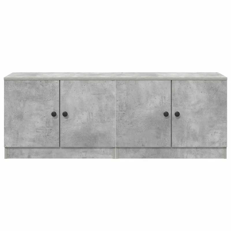 Lovos spintelė 2 pcs Betono pilka 66 x 35 x 48 cm
